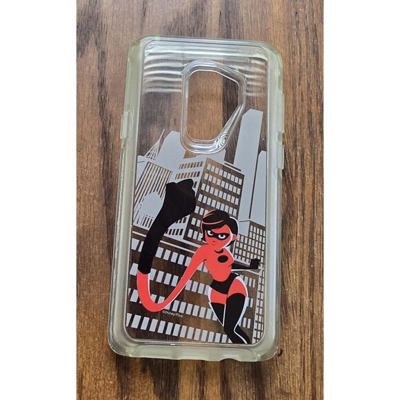 Galaxy S9+ OtterBox Clear Series Pixar Disney Incredibles 2 Case Elastigirl, NEW - Picture 4 of 6